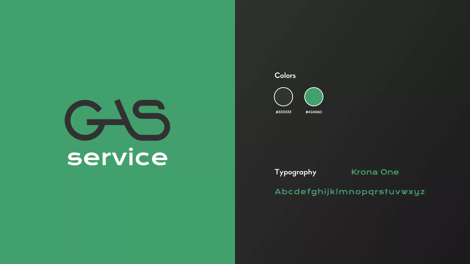 Разработка логотипа компании «Сервис газ» в Костерёво