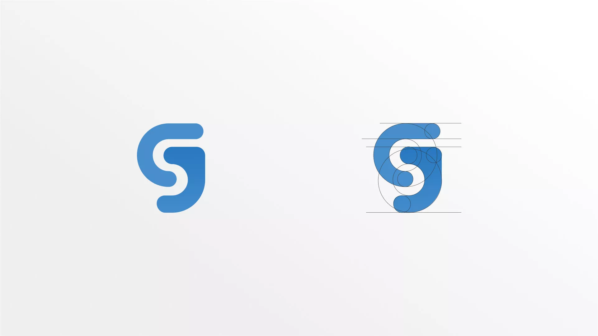 Разработка логотипа газовой компании «Сервис газ» в Костерёво