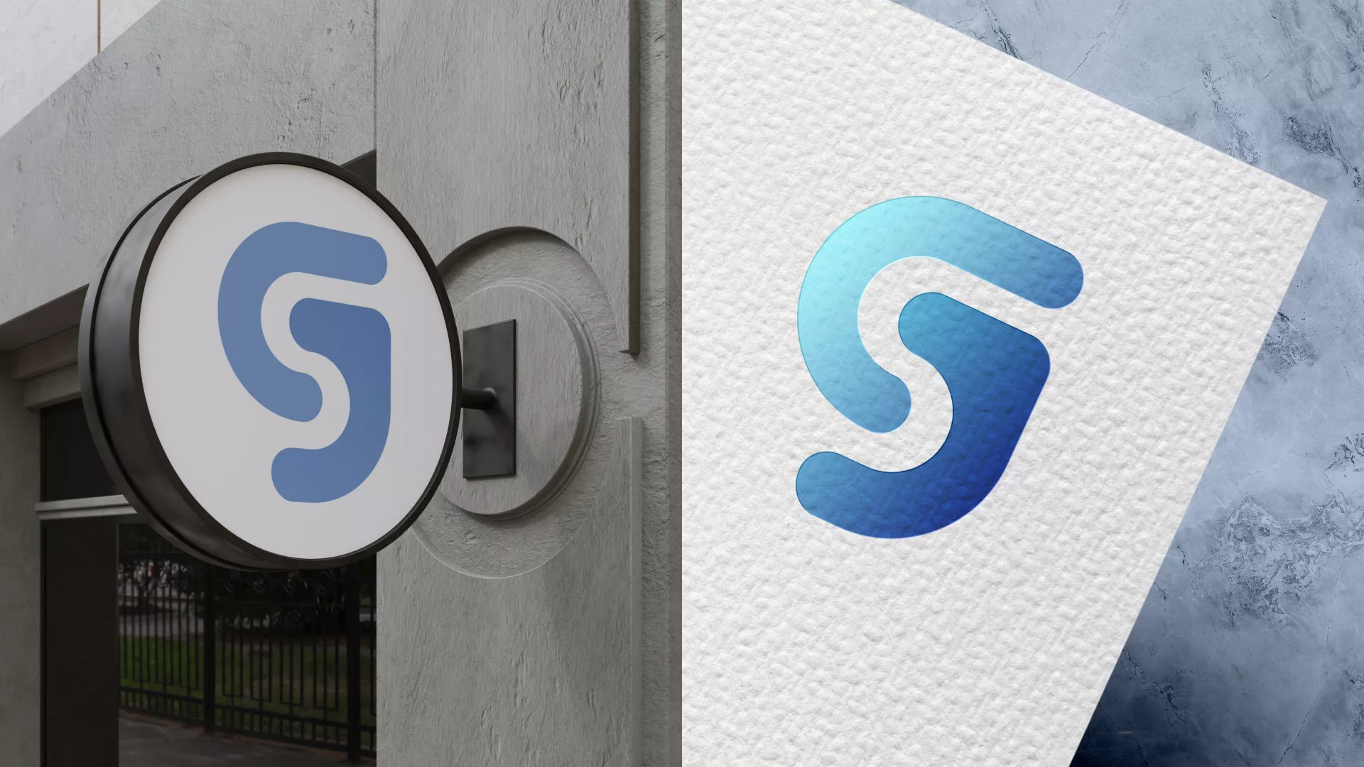 Разработка логотипа газовой компании «Сервис газ» в Костерёво