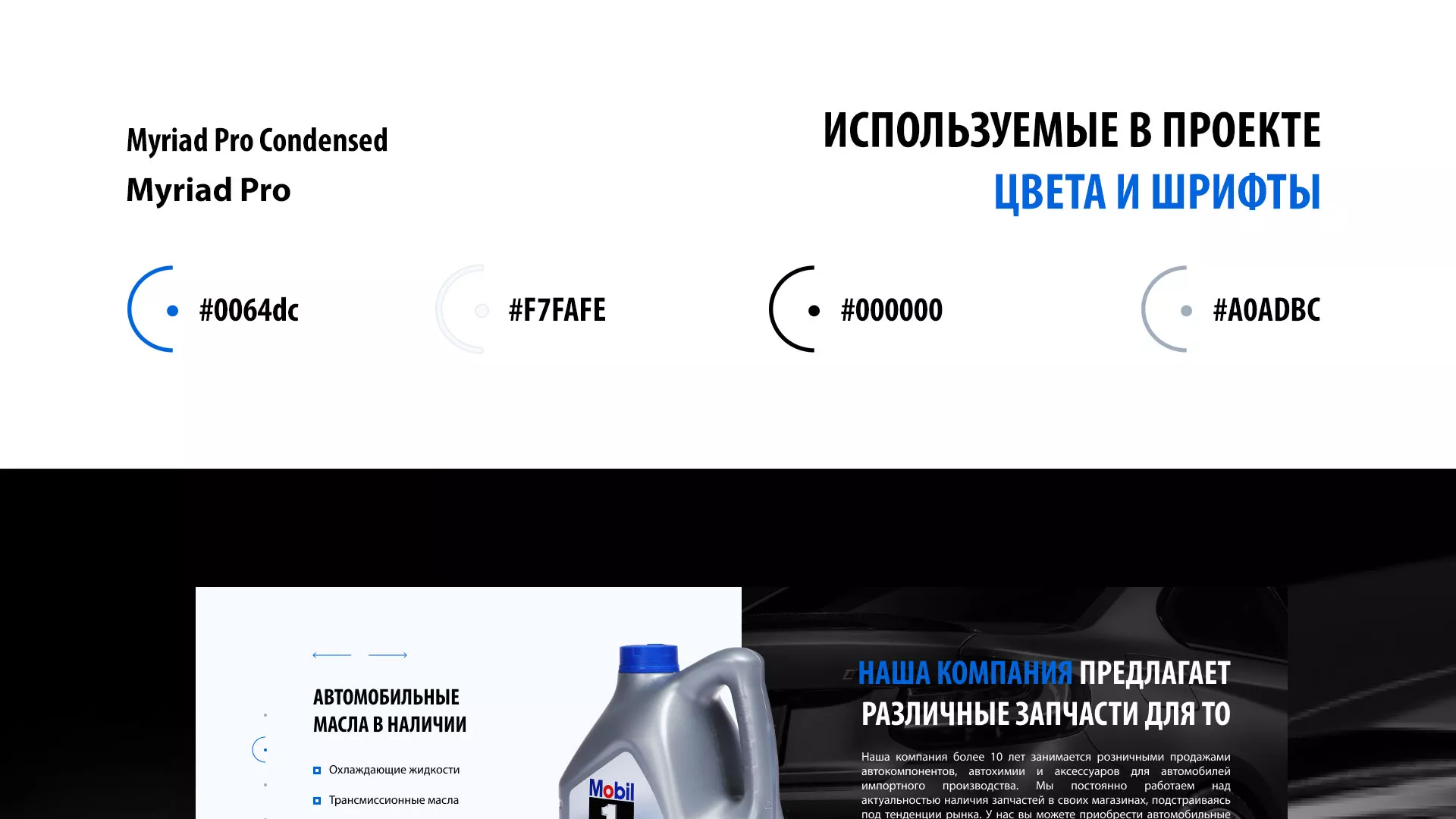 Разработка сайта магазина автозапчастей «М7» в Костерёво