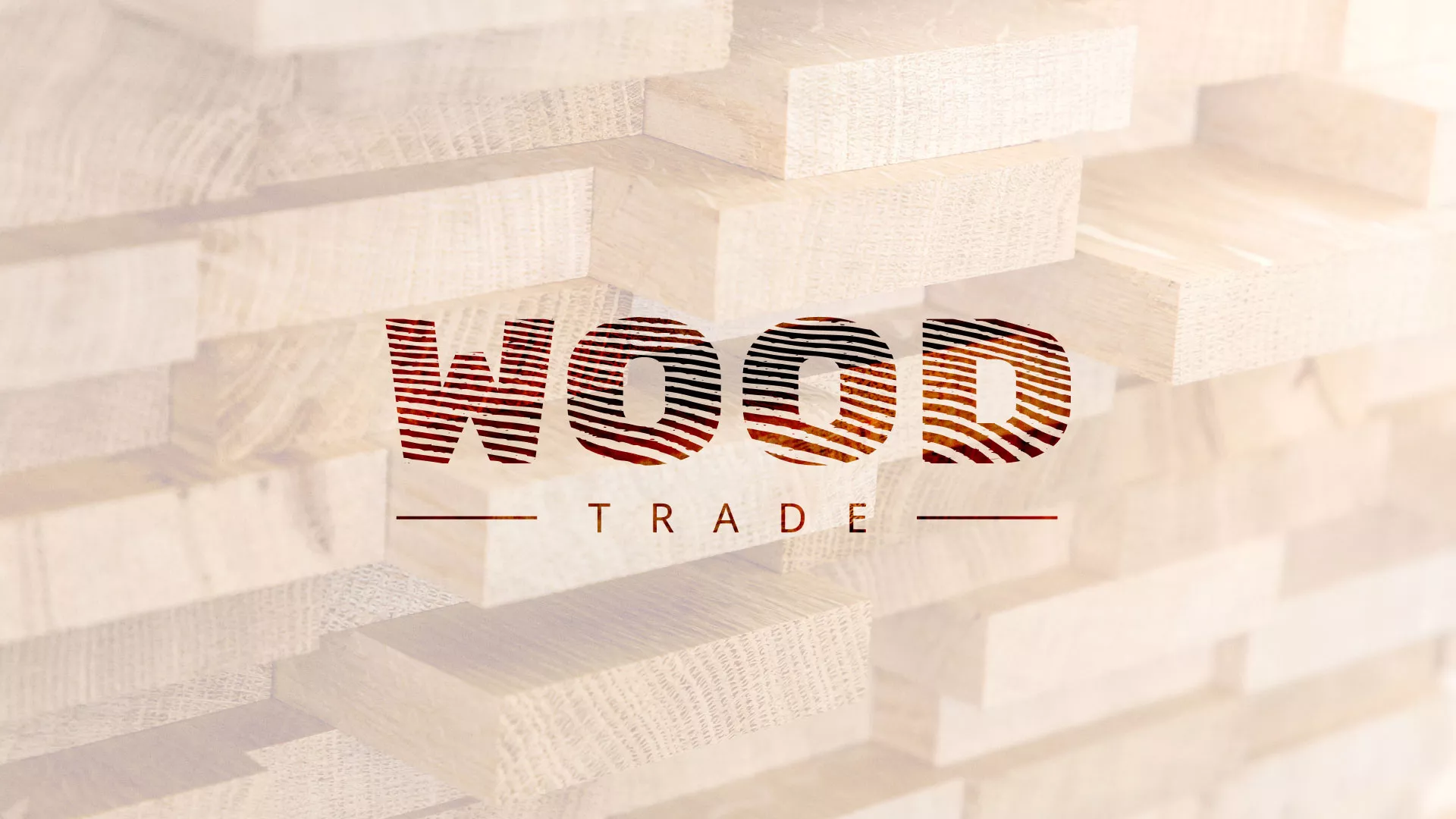 Разработка логотипа для компании «Wood Trade» в Костерёво